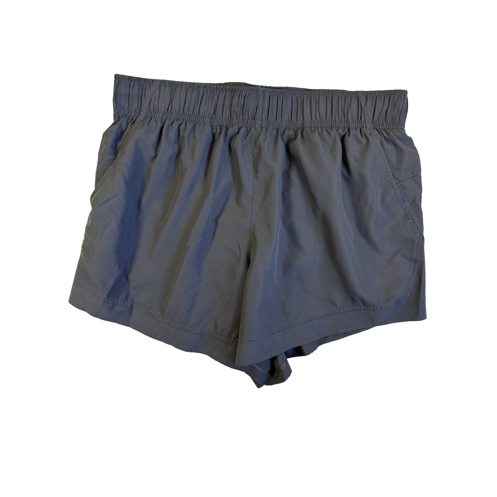 Athletic Works Women's Lg Gray Running Active Athleisure Gym Workout Shorts